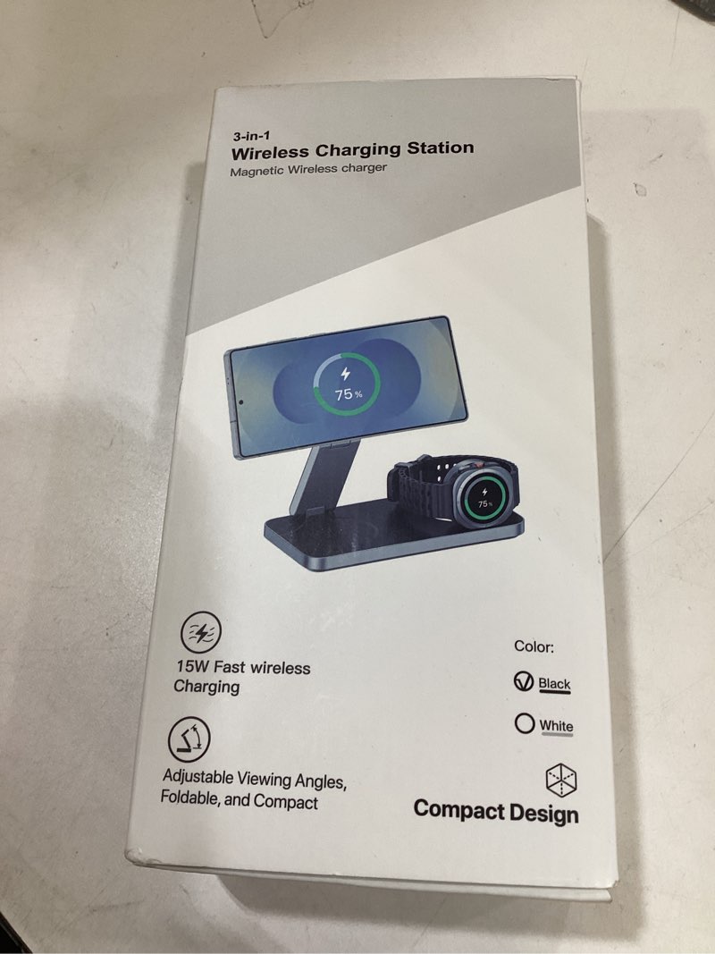 Condition photo showing Good Condition for 3 in 1 wireless charging station