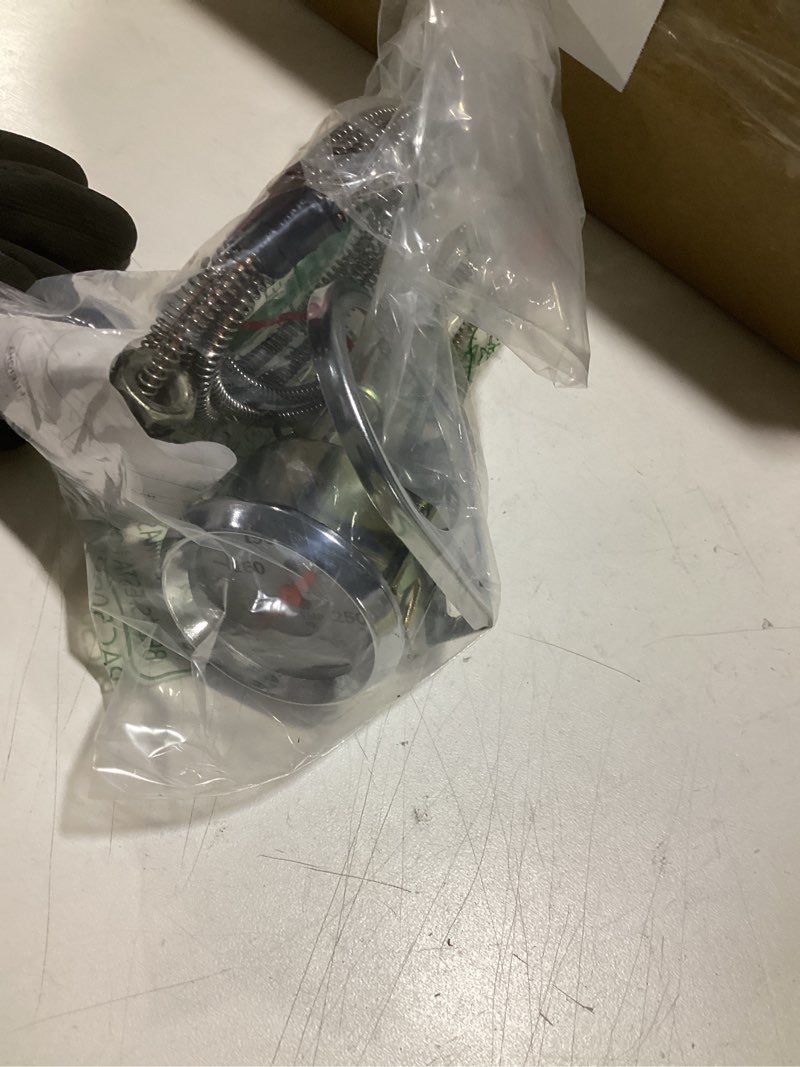 Condition photo showing Good Condition for bosch sp0f000045 style line 2" mechanical water/oil temperature gauge (white dial face, chrome bezel)