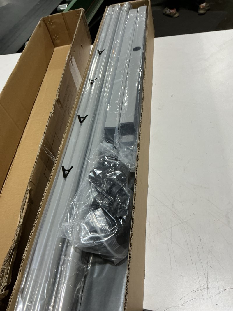 Condition photo showing Good Condition for Rantila Indoor Room Divider, Portable Office Divider, Room Divider Wall Screen 2 Large Panel, Folding Partition Privacy Screen Walls Dividers for Room Separator 142" W x 71" H,Gray Grey 2 Large Panels