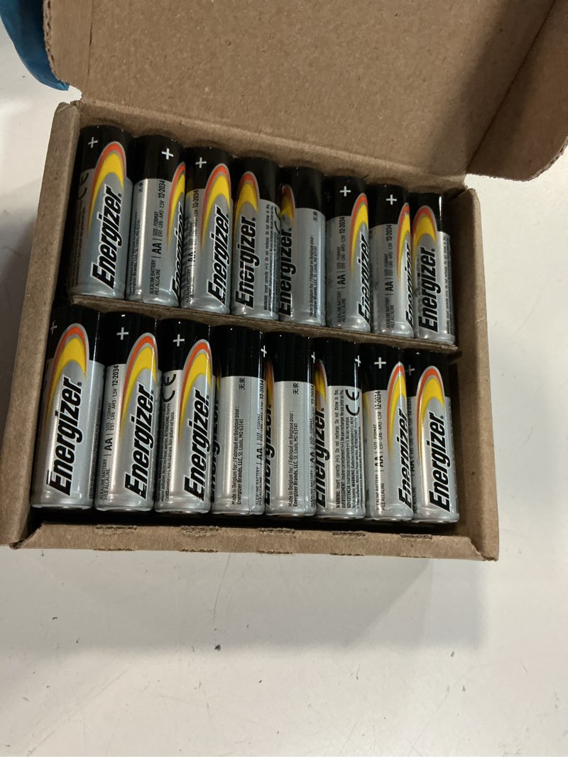 Condition photo showing New/Like New for energizer aa batteries alkaline power, 32 count alkaline double a battery pack