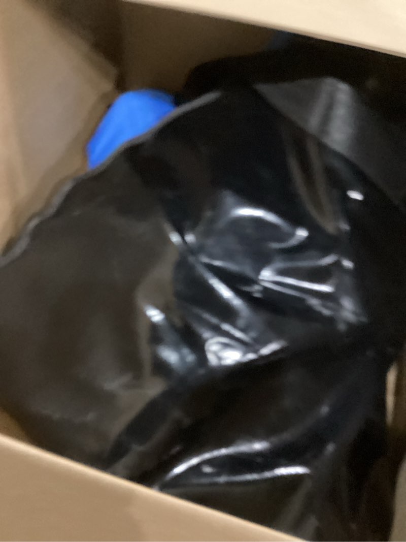 Condition photo showing As Is for Snow Tube Heavy Duty, 48" Snow Tube for Sledding, Snow Tubes for Adults with Premium Canvas Cover Thickened Bottom, Inflatable Snow Tubes Towable Sledding Tube for Boys Teens, Blue