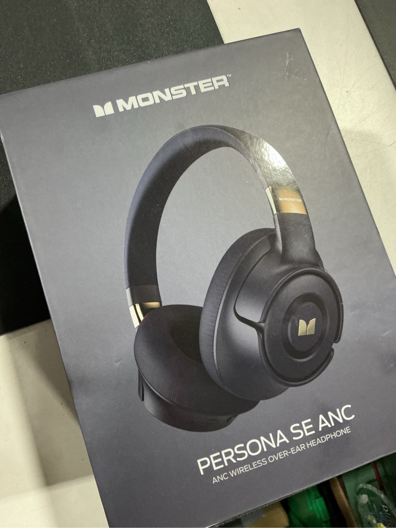 Condition photo showing Good Condition for monster persona se anc active noise cancelling headphone