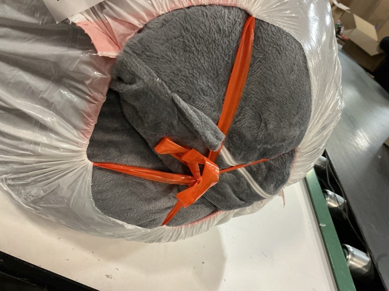 Condition photo showing As Is for Pregnancy Pillows for Sleeping, U Shaped Full Body Maternity Pillow with Removable Cover - Support for Back, Legs, Belly, HIPS for Pregnant Women,Pregnancy Pillow, Grey