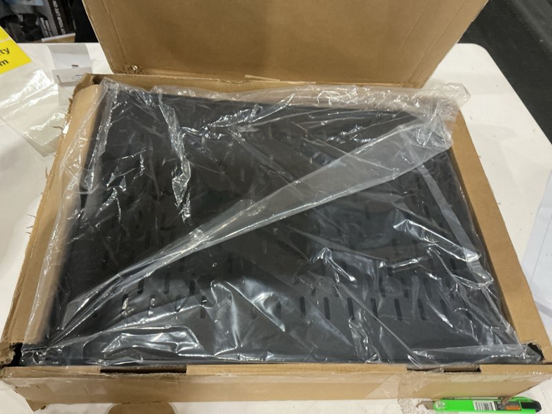 Condition photo showing New/Like New for RackPath 2U Cantilever Universal Rack Shelf - 14in Deep – Rackmount Shelf for 19’’ AV/Network Equipment Racks – 55lbs Capacity - 2 Pack