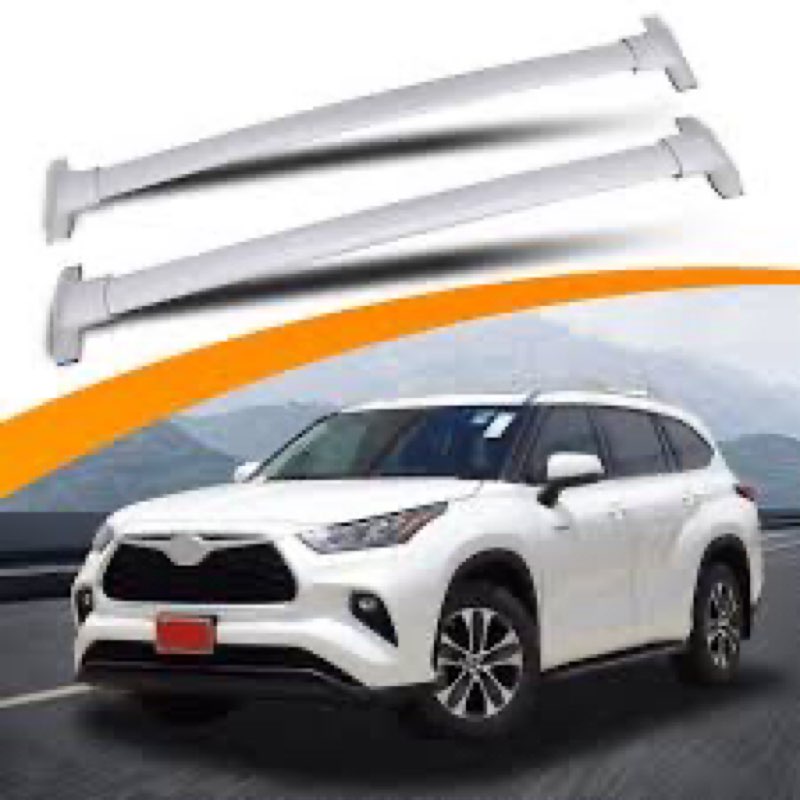 DBXB Roof Rack Crossbars Compatible with 2020–2026 Toyota Highlander XLE/XSE/Limited/Platinum/Hybrid