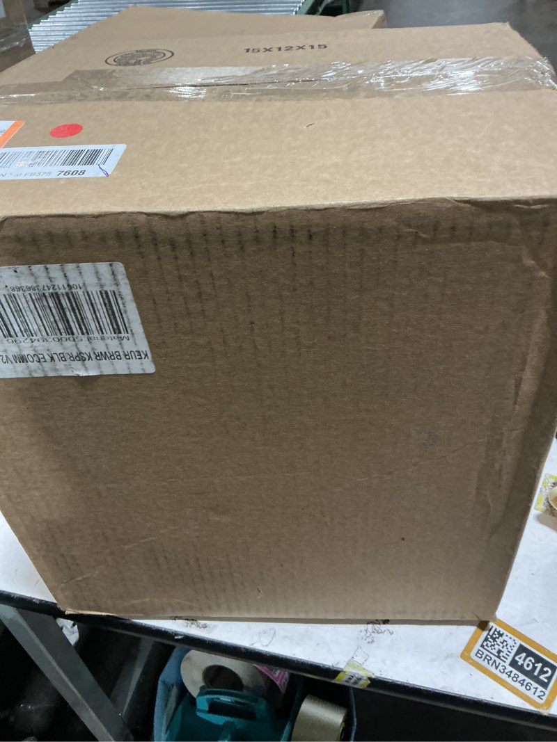 Condition photo showing As Is for Keurig K-Supreme Single Serve K-Cup Pod Coffee Maker, MultiStream Technology, 4 Brew Sizes, 66oz Dual-Position Removable Reservoir, Black Black Coffee Maker