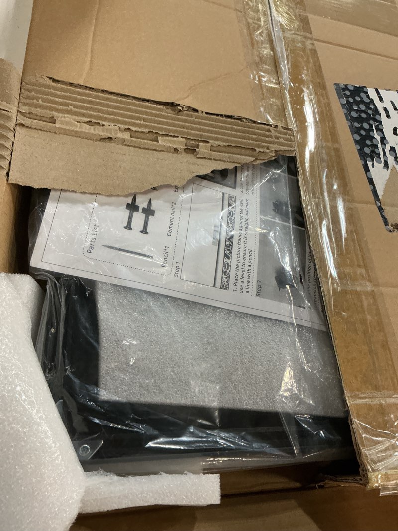 Condition photo showing Good Condition for display board compatible with lego art 31216 keith haring dancing figures – premium acrylic wall frame for 5 minifigures | horizontal hanging frame only, no figures or bricks included (38"x15")