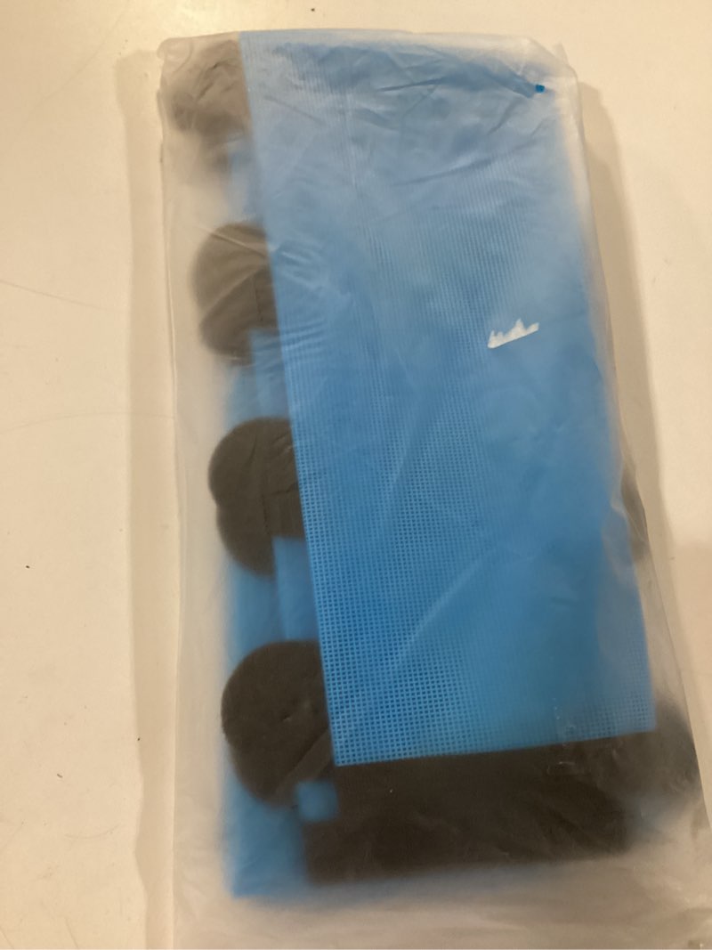 Condition photo showing New/Like New for fly boots for horses set of 4, loose fitting mesh horse fly boots leggings, reduce-stomping adjustable equine leg wraps & socks, stay up not sag, no rub (black blue)