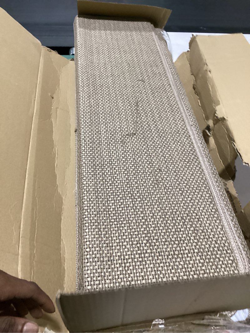 smilool bullnose carpet stair treads non slip for wooden steps indoor, 9.5" x 35" 14 pieces, extra w