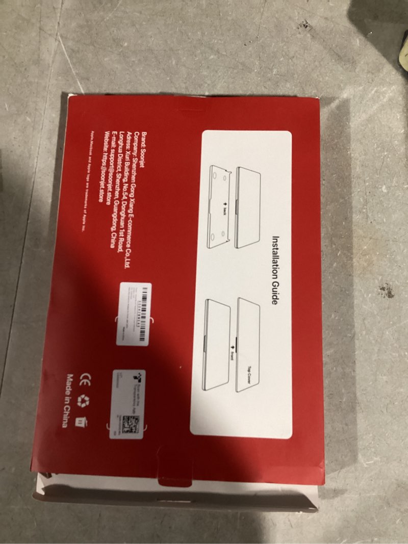 Condition photo showing Good Condition for for MacBook Pro 16 inch Case M4 2025 2024-2021 M3 M2 M1 Pro/Max [100% Match Official Color] Protective Hard Case Laptop Cover - Space Black Clear