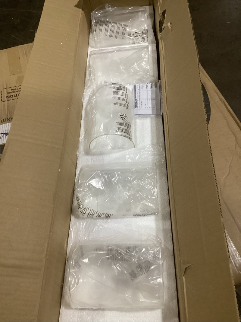 Condition photo showing Good Condition for chrome vanity light fixtures, hwh 5-light bathroom vanity light over mirror, modern wall vanity sconce lighting for bathroom 37-inch, chrome finish, 5hlt63b-5w ch