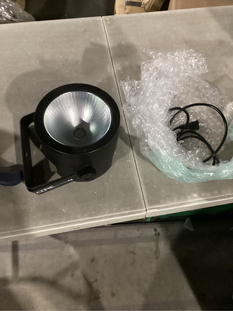 Condition photo showing As Is for (no cables) chauvet dj corepar q120 ils bundle with 2 dmx cables and austin bazaar polishing cloth