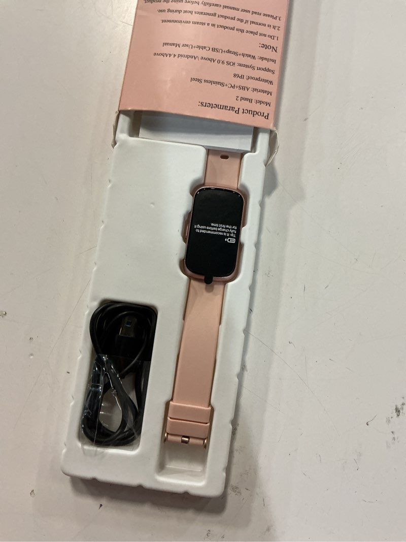Condition photo showing Good Condition for fitness tracker, smart watches for women men with 24/7 heart rate/blood pressure/blood oxygen monitor, sleep tracker, calories&step counter, ip68 waterproof health activity trackers for android&iphone
