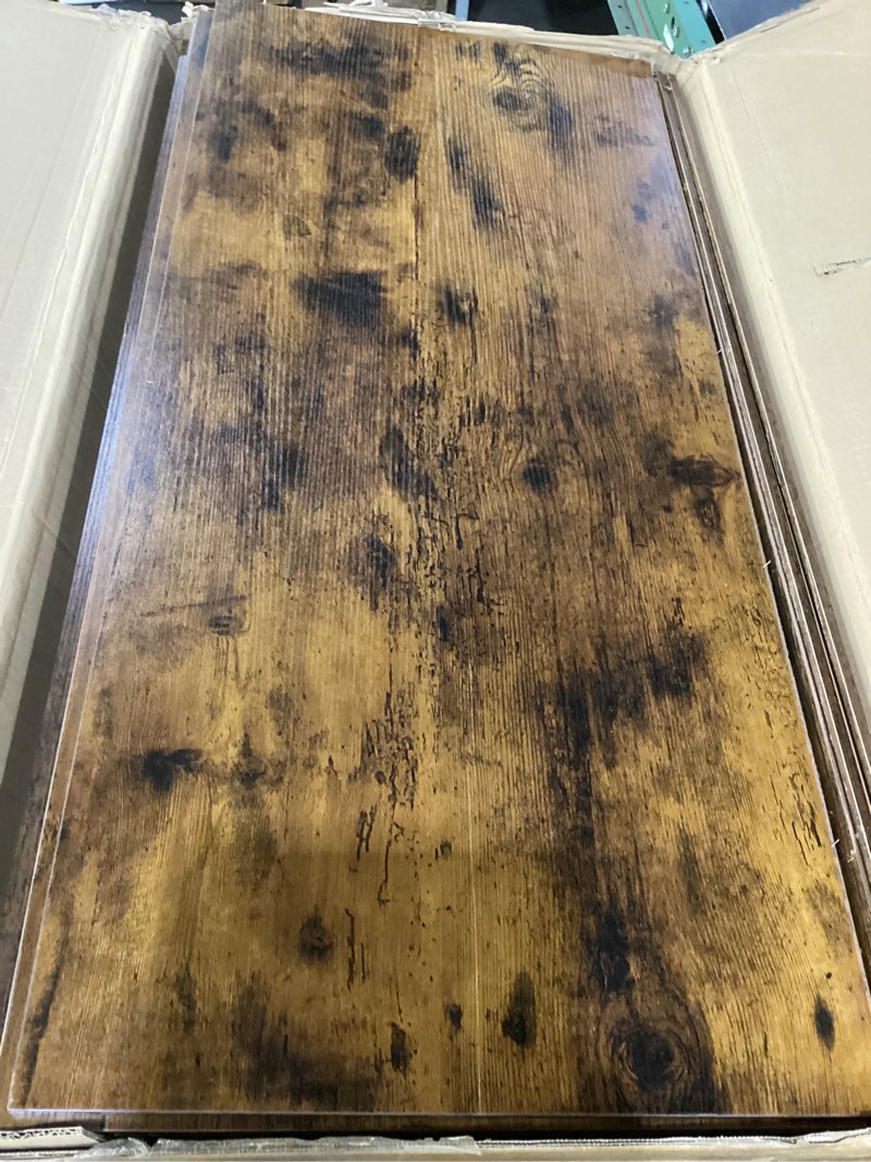 Condition photo showing As Is for mylifeunit wire shelf covers, 4 pcs 35.8" w x 16" d wood wire rack covers for pantry, closet, laundry room 35.8"w x 16"d