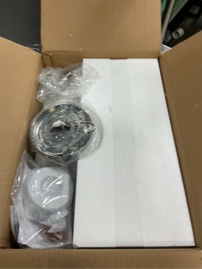 Condition photo showing Good Condition for 3 light bathroom wall light fixtures chrome bathroom wall sconce with clear glass lights over mirror vanity lights e26 base 3 lights chrome