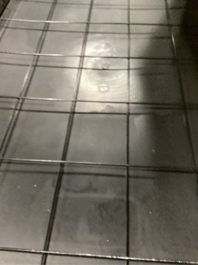 Condition photo showing New/Like New for MidWest Homes For Pets Double Door iCrate Metal Dog Crate  42