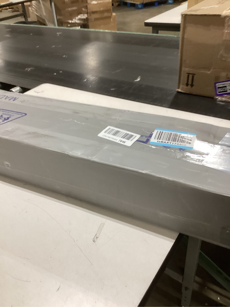 Condition photo showing New/Like New for Metal Bed Frame,Full Size Bed Frame with Storage Space,Heavy Duty Sturdy Mattress Foundation,Easy Assembly,No Box Spring Needed, Black,18 Inch,Full Full 18 Inch