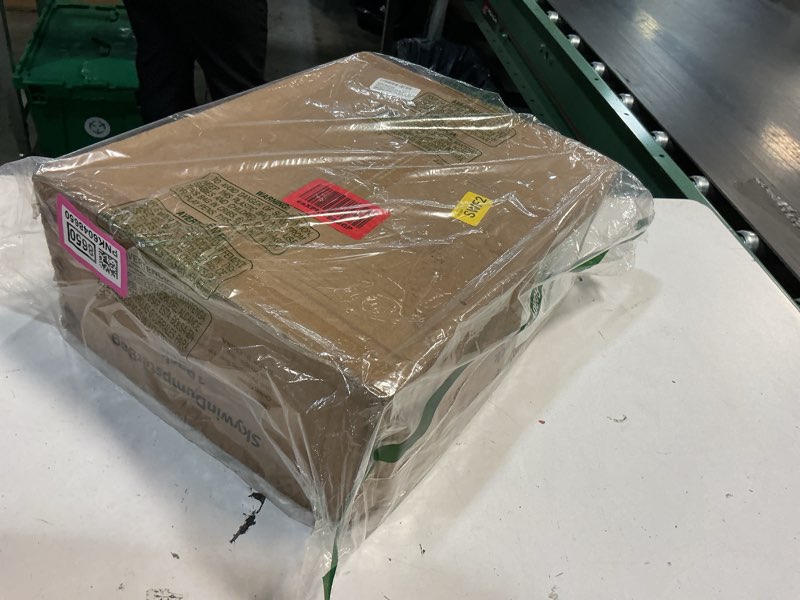 Condition photo showing New/Like New for tidyfriend dumpster bag for waste management hold up to 3,500 lbs, heavy duty, reusable & foldable yard waste container for home renovation & yard cleanup, debris, landscaping, roofing shingles 1 pack 96 inches length