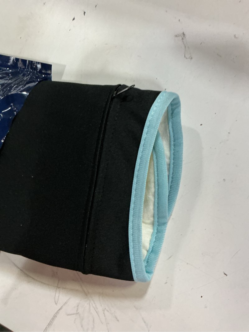 Condition photo showing Good Condition for castor oil pack wrap for stomach, organic cotton castor oil wrap kit for liver detox, reusable compress pack for women & men, leak-proof design, s-l size: s-l