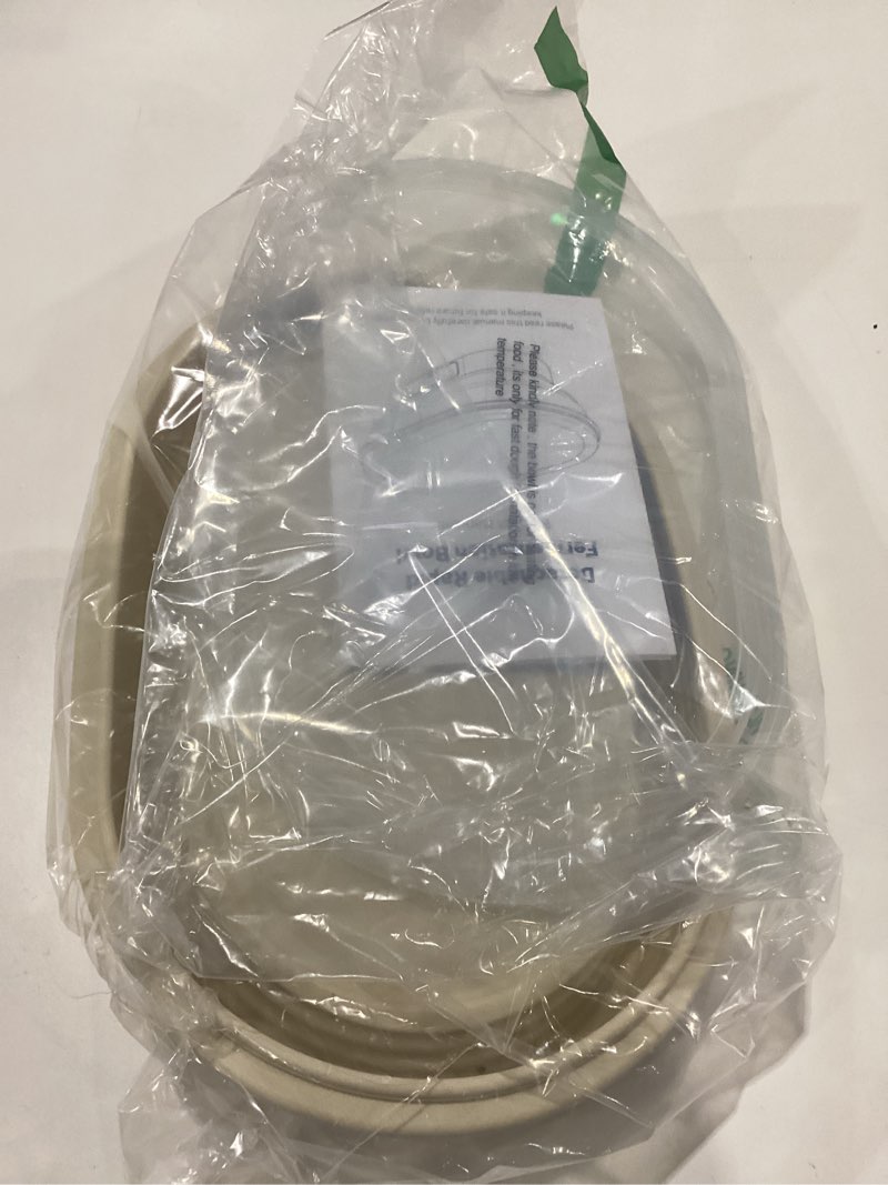 Condition photo showing Good Condition for Heating Sourdough Bread Proofing Basket, 2L Electric Thermostatic Silicone Oval Banneton Proofing Bowl with 6 Timer & Temp Settings for Dough Rising, Dishwasher Safe, Foldable Sourdough Starter Bowl 2L Oval Basket