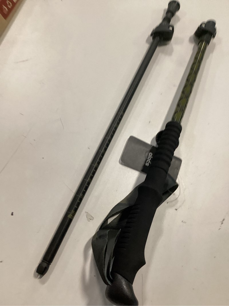 Condition photo showing Good Condition for Alocs Lightweight Walking Stick - 7075 Aluminum Hiking Stick - Collapsible Trekking Hiking Pole with Flip Locks and EVA Grip - Backpacking Gear for Camping, Climbing, Emergency
