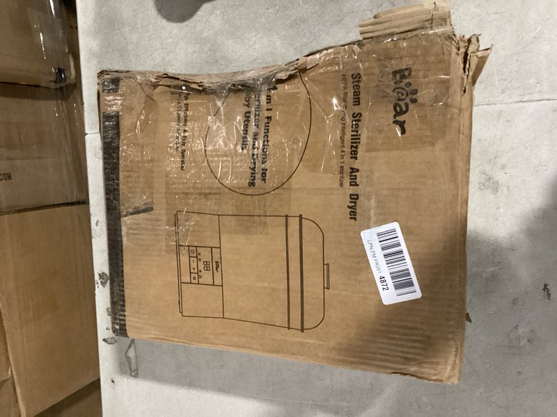 Condition photo showing Good Condition for bear bottle sterilizer and dryer, 2 layers large electric steam baby bottle sterilizer, fast bottle sanitizer and dryer for all bottles & accessories, time-saving design