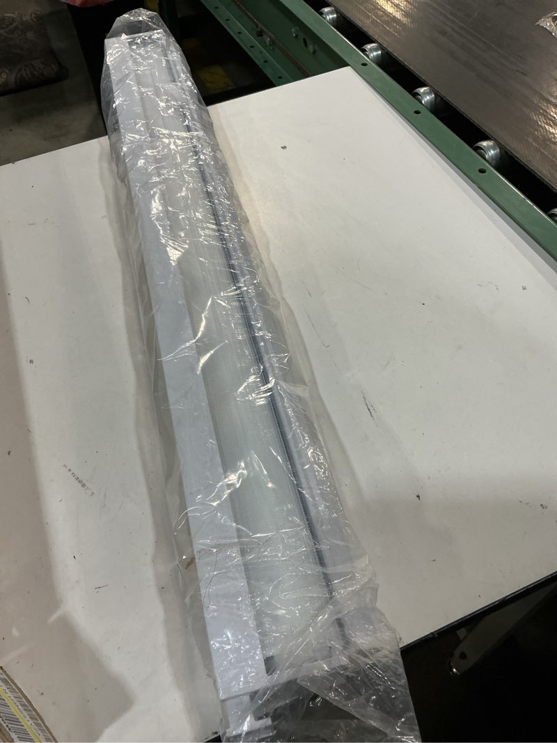 Condition photo showing Good Condition for joydeco no drill zebra blinds for windows, cordless day & night dual sheer roller shades, easy installation, free-stop light filtering privacy blinds for home(white,35" w x 75" h,2025 version) white (no drill) 35"w x 75"h