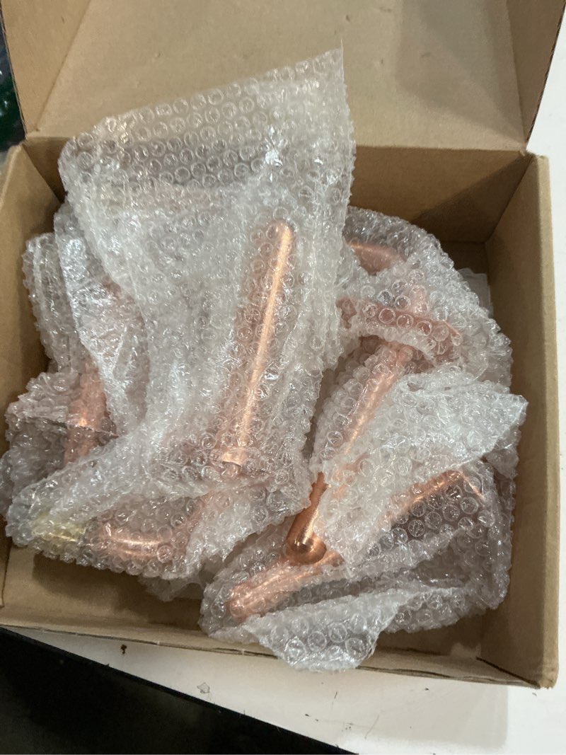 Condition photo showing Good Condition for boltigen 5pcs pex expansion, cooper 1/2" pex copper stub out with wall flange, f1960 (3 1/2" x 6" length)
