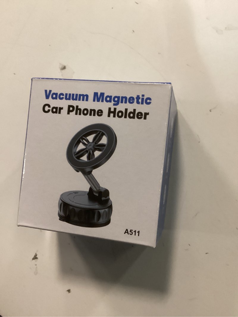Condition photo showing New/Like New for vicseed 2026 upgraded car phone holder for magsafe car mount [85 lbs strongest suction] vacuum magnetic phone holders for your car 360° adjustable car phone mount for iphone 17 pro max 16 15 14 13 12 black-vacuum