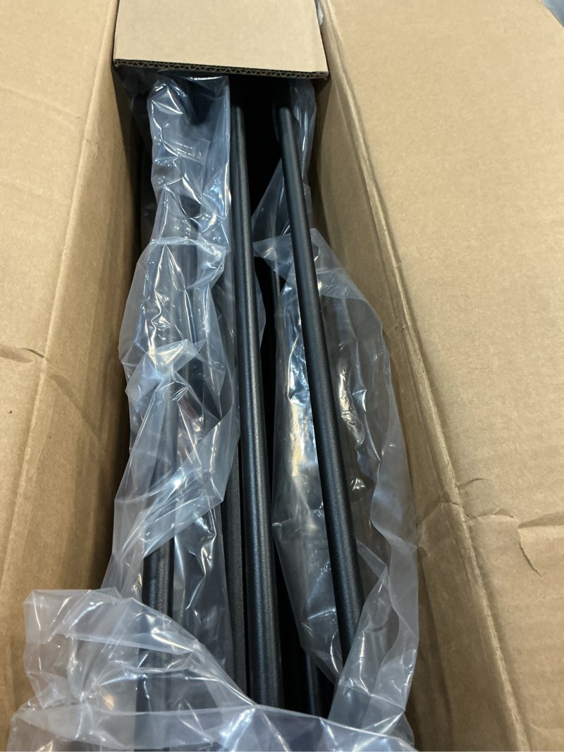 Condition photo showing New/Like New for 150" Extra Wide Baby Gate, Play Yard Child Safety Gate, Dog Gates with Auto-Close Door, Double Locking System for The House Doorways, Fireplace, Kitchen, 6-Panels, 30" Tall Black 150"W-6Panel