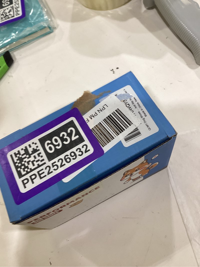 Condition photo showing As Is for Dog shoes