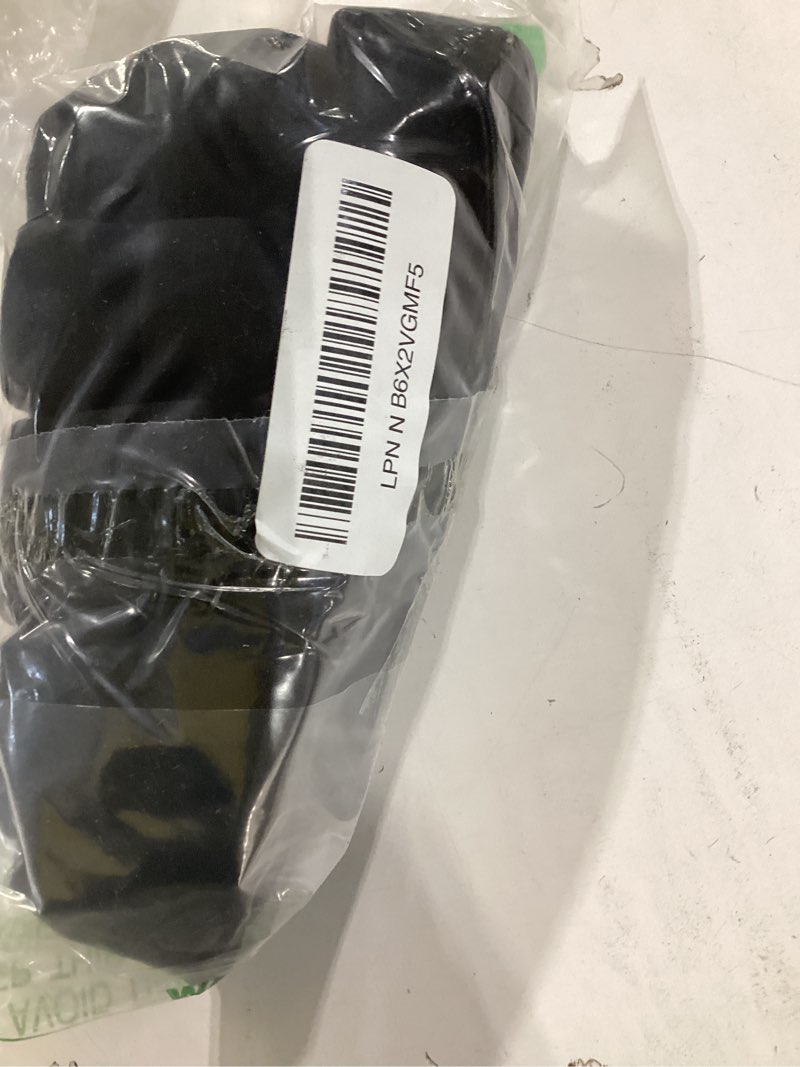 Condition photo showing As Is for wrestling knee pads short knee sleeve, 2 pcs knee compression sleeve for football, basketball, volleyball(black_l_2 pcs) large black 2