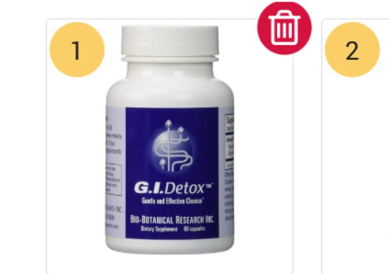 Bio-Botanical Research - G.I.Detox Gentle and Effective Cleanse, 60 Capsules(Exp : 02/2027)