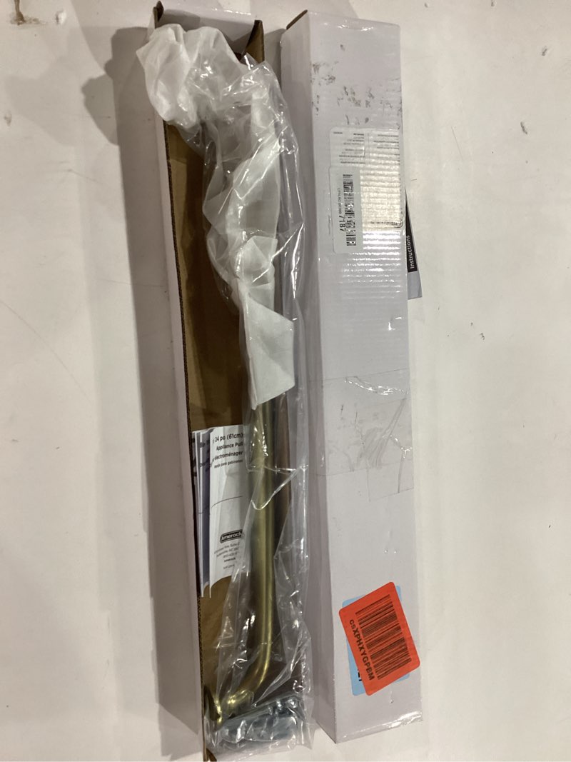 Condition photo showing New/Like New for Amerock BP54056BBZ | Golden Champagne Appliance Pull | 18 inch (457mm) Center-to-Center Cabinet Handle | Renown | Furniture Hardware Golden Champagne 18 inch (457mm) Center-to-Center Appliance Pull