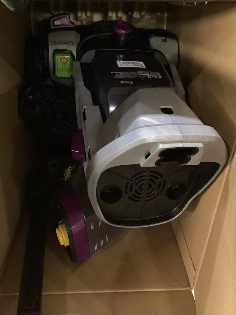 Condition photo showing As Is for BISSELL ProHeat 2X Revolution Pet Pro Plus, 3588F, Upright Deep Cleaner, 30-minute Dry Time, Dual Dirt Lifter Powerbrush, Hose & Tool Attachment, Pet Upholstery and Tough Stain Tool Included ProHeat Revolution Pet Pro Plus, NOT TESTED