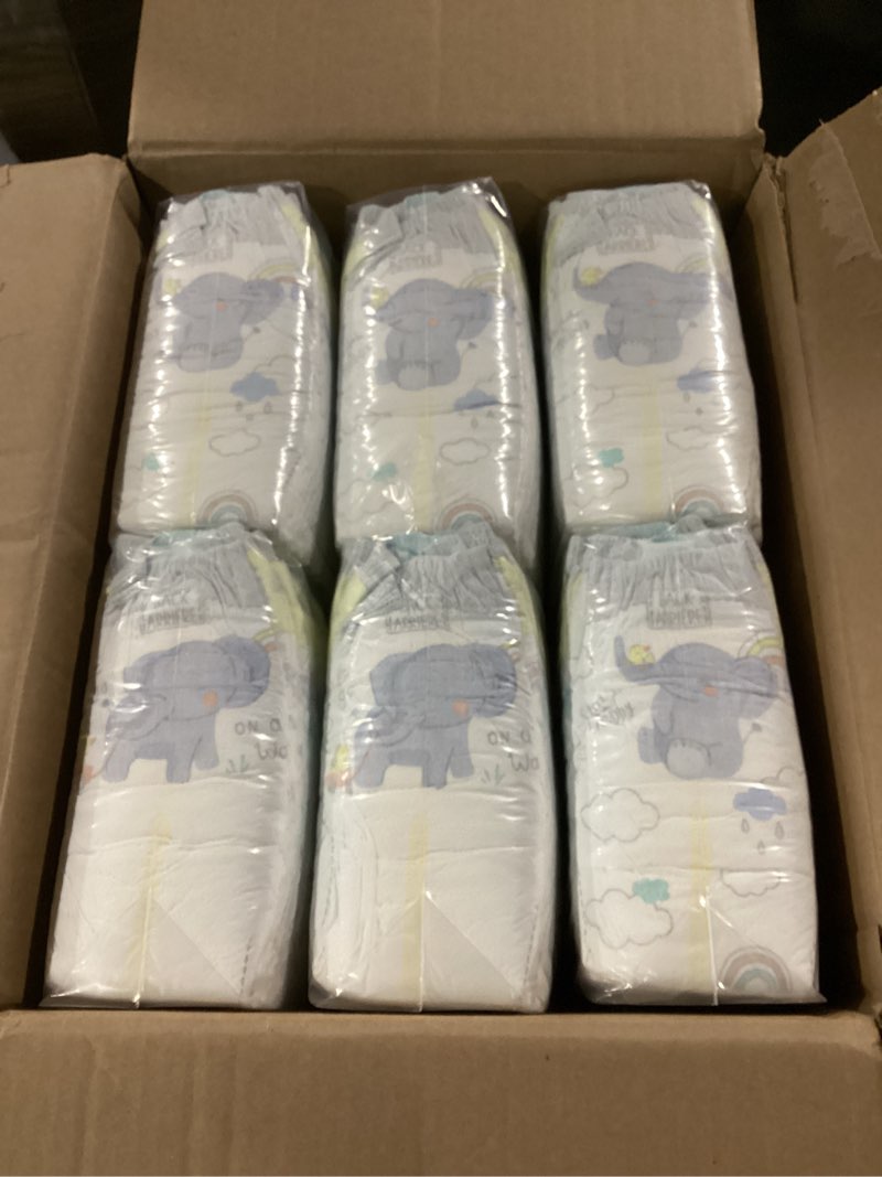 Condition photo showing New/Like New for pampers swaddlers diapers, size 4 (15-34 lbs), 150 count, absorbent, keeps baby dry and comfortable, skin safe disposable baby diaper (packaging may vary) size 4 150