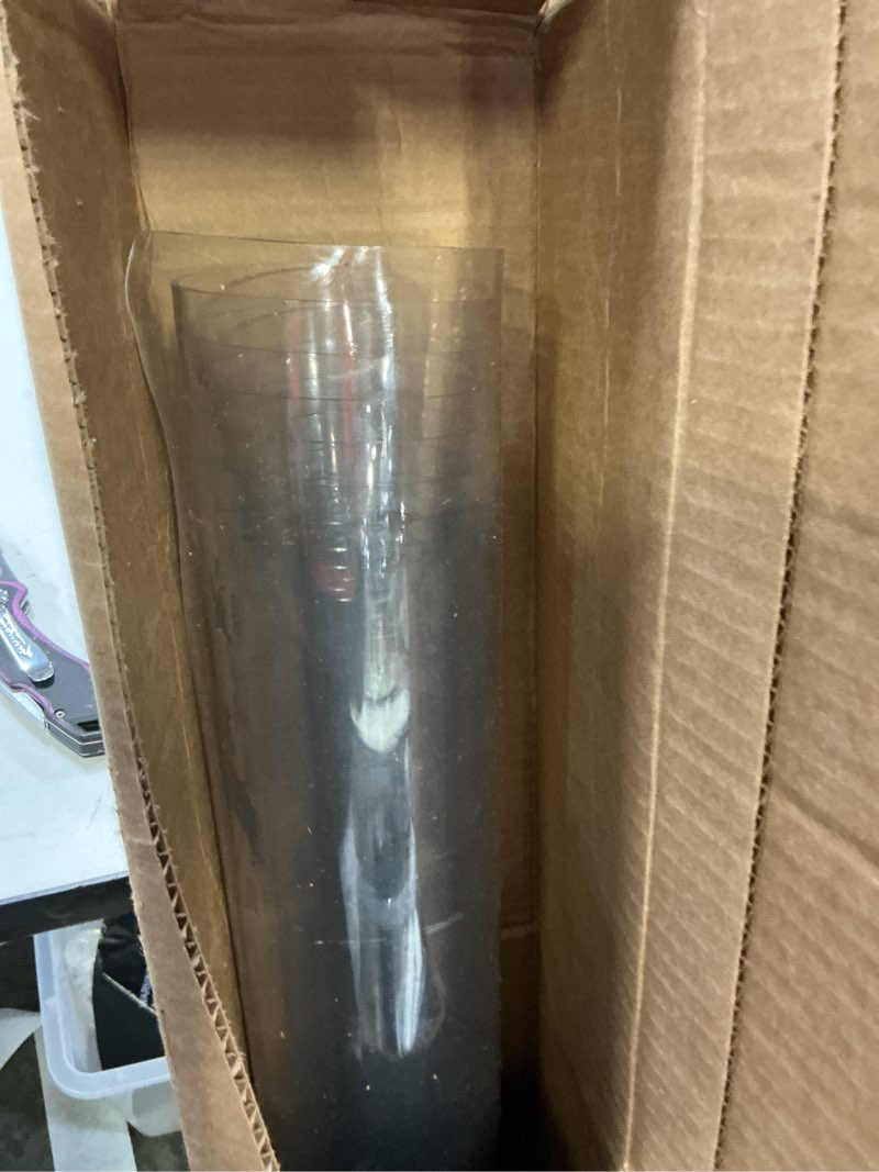 Condition photo showing Good Condition for (Similar)Clear Table Cover Protector Rectangle 16x48 Inch, 1.5mm Transparent Plastic Table Protector Waterproof, Anti-Scratch Clear Desk Mat for Office Desktop Dresser Dining Table, FDA Compliant Clear 1.5mm 16''x48''