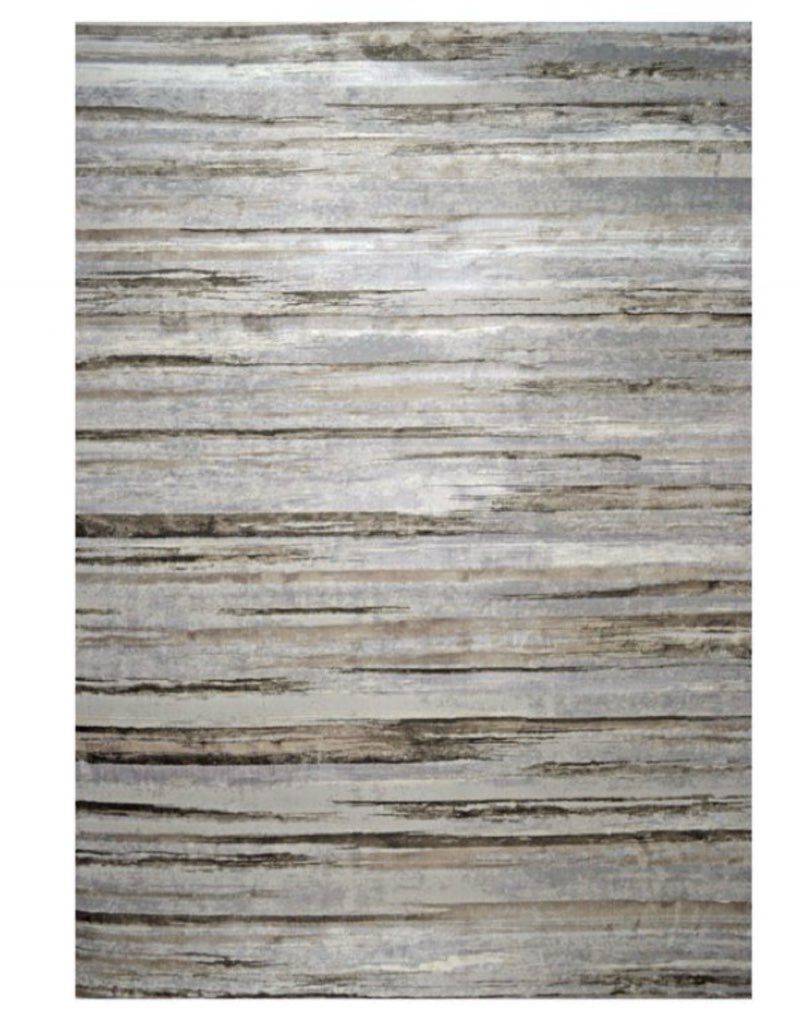 RIVER Grey Mahogany Rug (5’x7’)