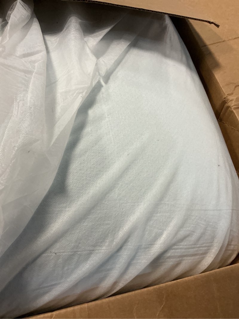 Condition photo showing As Is for Sweetcrispy Memory Foam Mattress Topper Full with Removable Soft Cover, 3 Inch Thick Gel Infused Coo