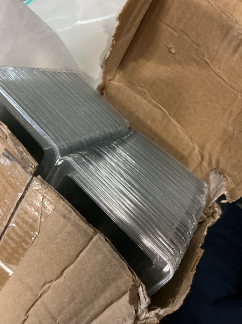Condition photo showing Good Condition for royal imports clear plastic flower box for corsage, boutonniere, rose, orchid prom wedding craft container 24x2.5x2.5-50 pack 50 rose box small (24x2x2)