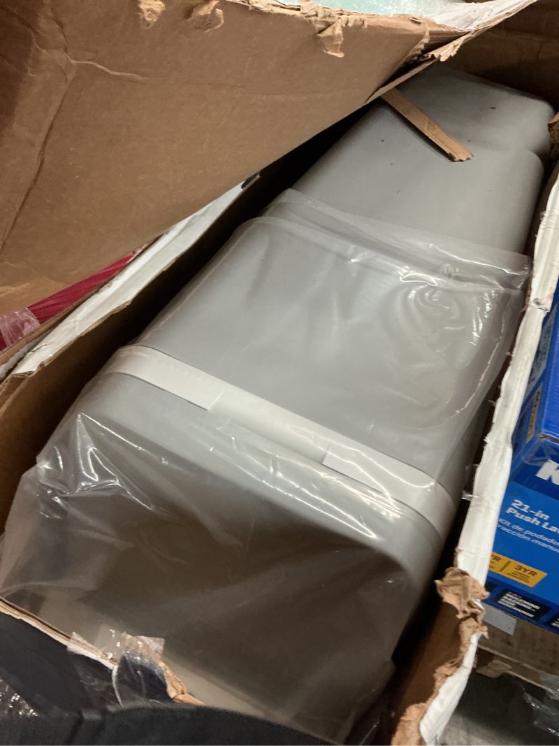 Condition photo showing As Is for whirlpool 44000-grain water softener system