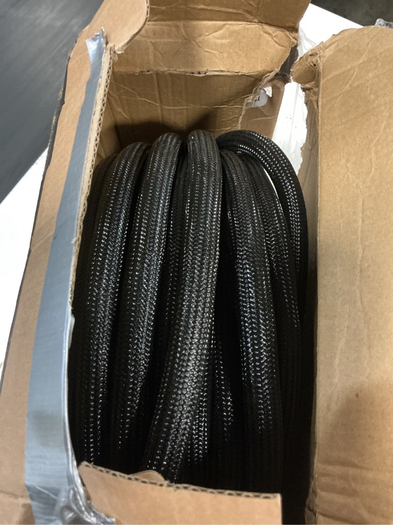 Condition photo showing Good Condition for garden hose 100ft black