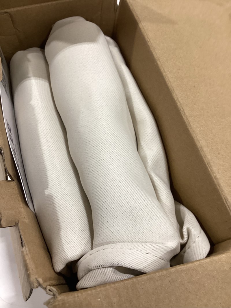 Condition photo showing Good Condition for miulee cream beige blackout curtains for bedroom living room 63 inches long 2 panels, thermal insulated room darkening drapes grommet noise reducing light blocking window treatments 40x63 inch cream beige 40"w x 63"l (pack of 2)