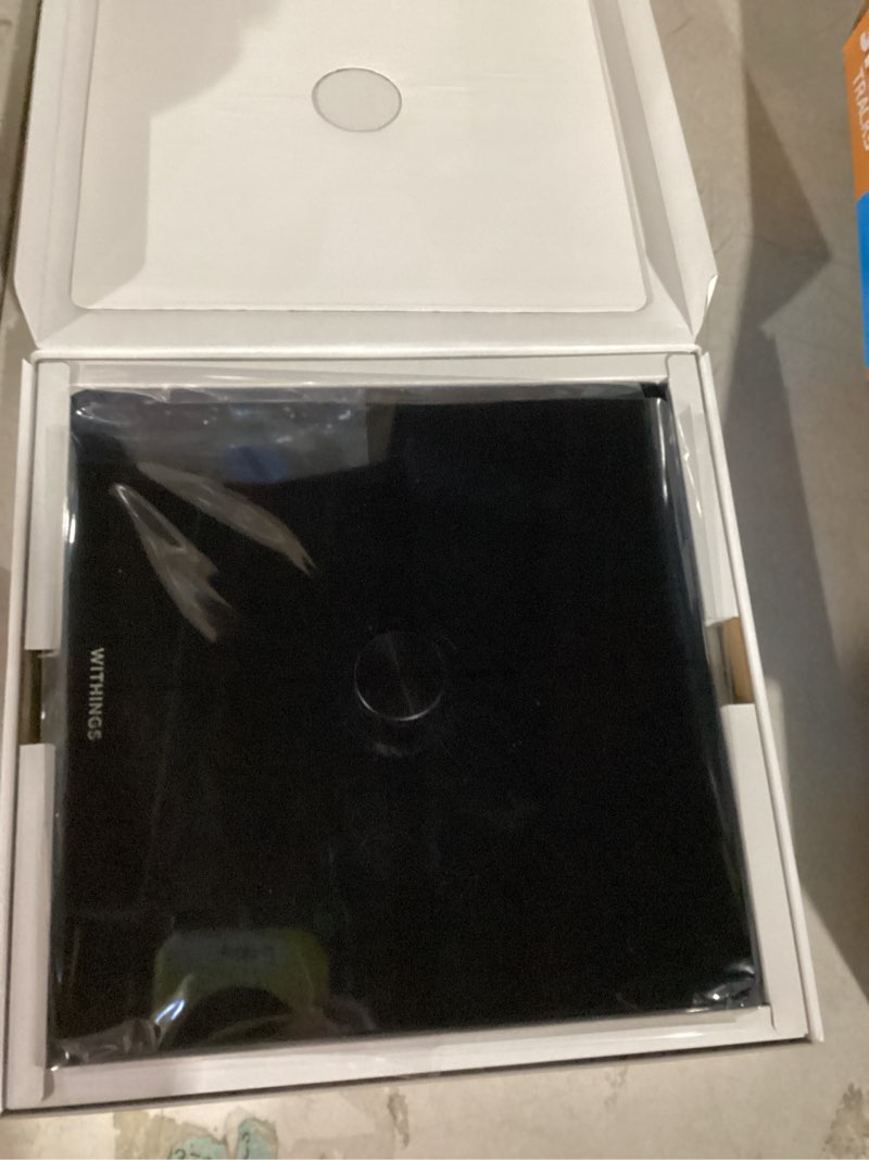 Condition photo showing Good Condition for WITHINGS Body Smart - Accurate Scale for Body Weight and Fat Percentage, Body Composition Wi-Fi and Bluetooth Weight Scale, Baby Weight Scale, Smart Scale Apple Health Compatible, Bathroom Scale