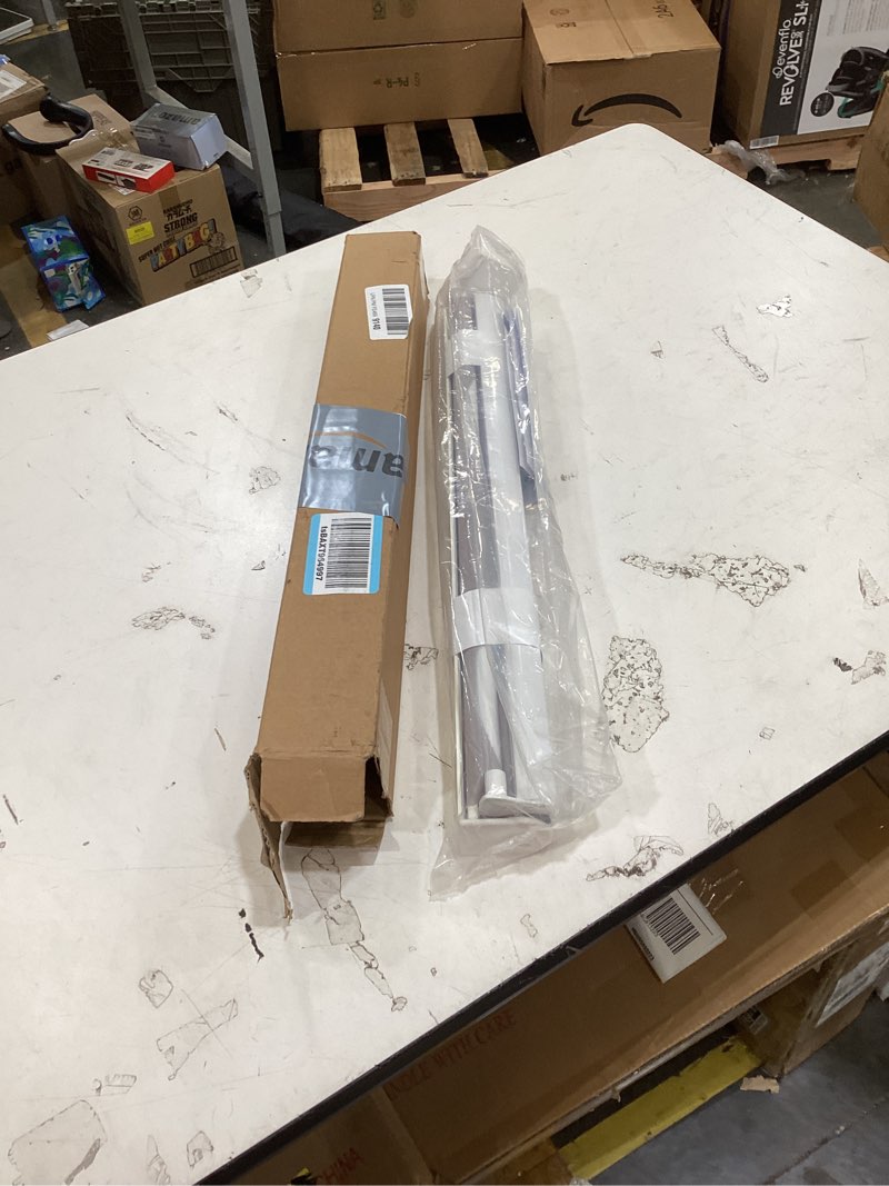 This item appears to be a roller shade or similar window blind product, designed for installation using a tension-headrail system.  