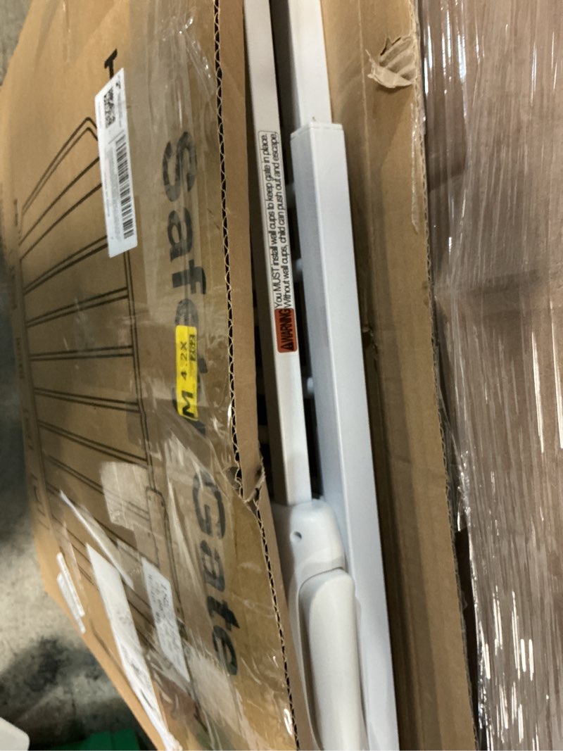 Condition photo showing Good Condition for Fairy Baby Extra Wide Baby Gates 71.7-76.3 Inch, Auto Close Child Safety Gates for Stairs Banister Doorways Hallway,Indoor Safety Child Gates for Kids or Pets 71.6-76.37 Inch (Pack of 1)