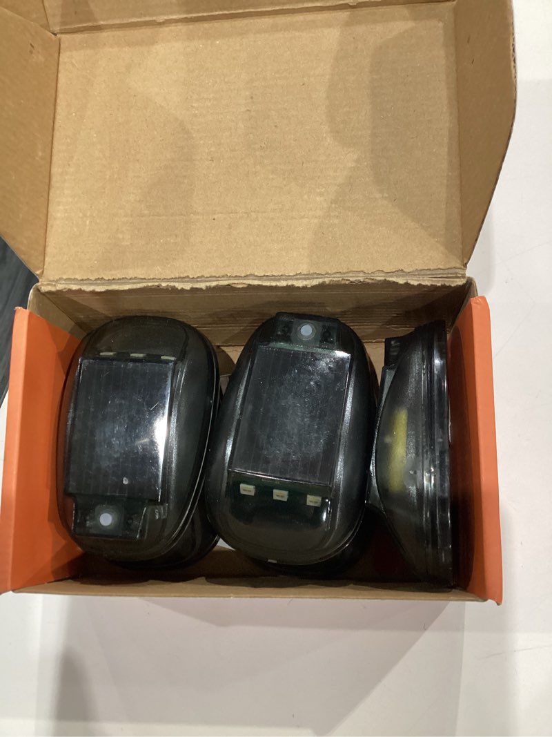 Condition photo showing As Is for Keiurot Solar Cab Lights for Truck, Wireless No Drill Solar Powered Cab Roof Lights 8 Colors with Vibration Sensor Waterproof Clearance Marker Lights for Truck Pickup SUV, 5pack