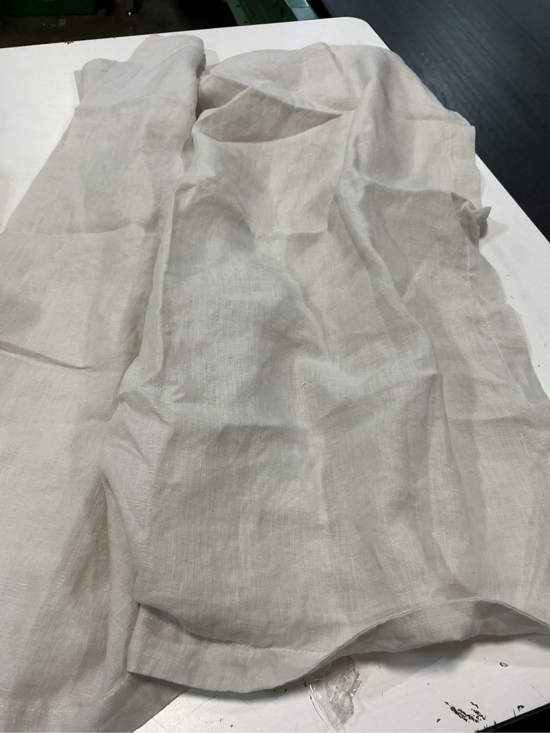 Condition photo showing Good Condition for european linen euro sham, euro, sand