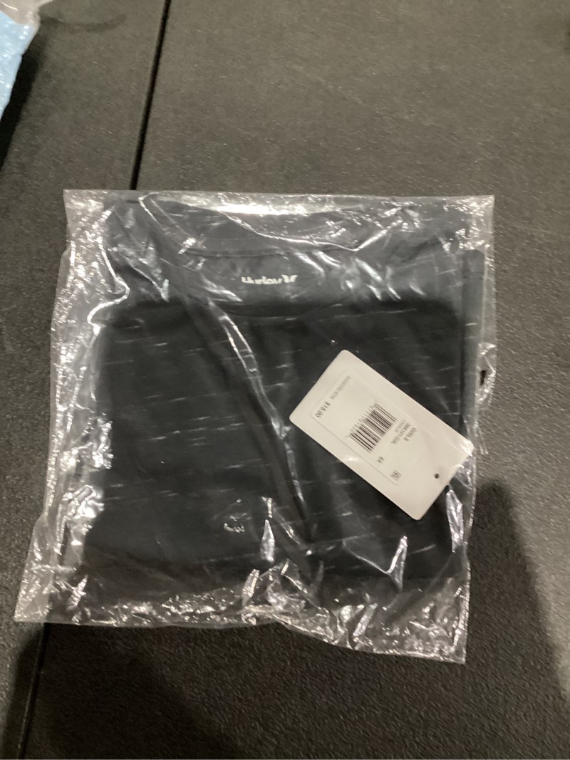 Condition photo showing New/Like New for Hurley Girls Soft Knit Basic T-Shirt 6X Carbon