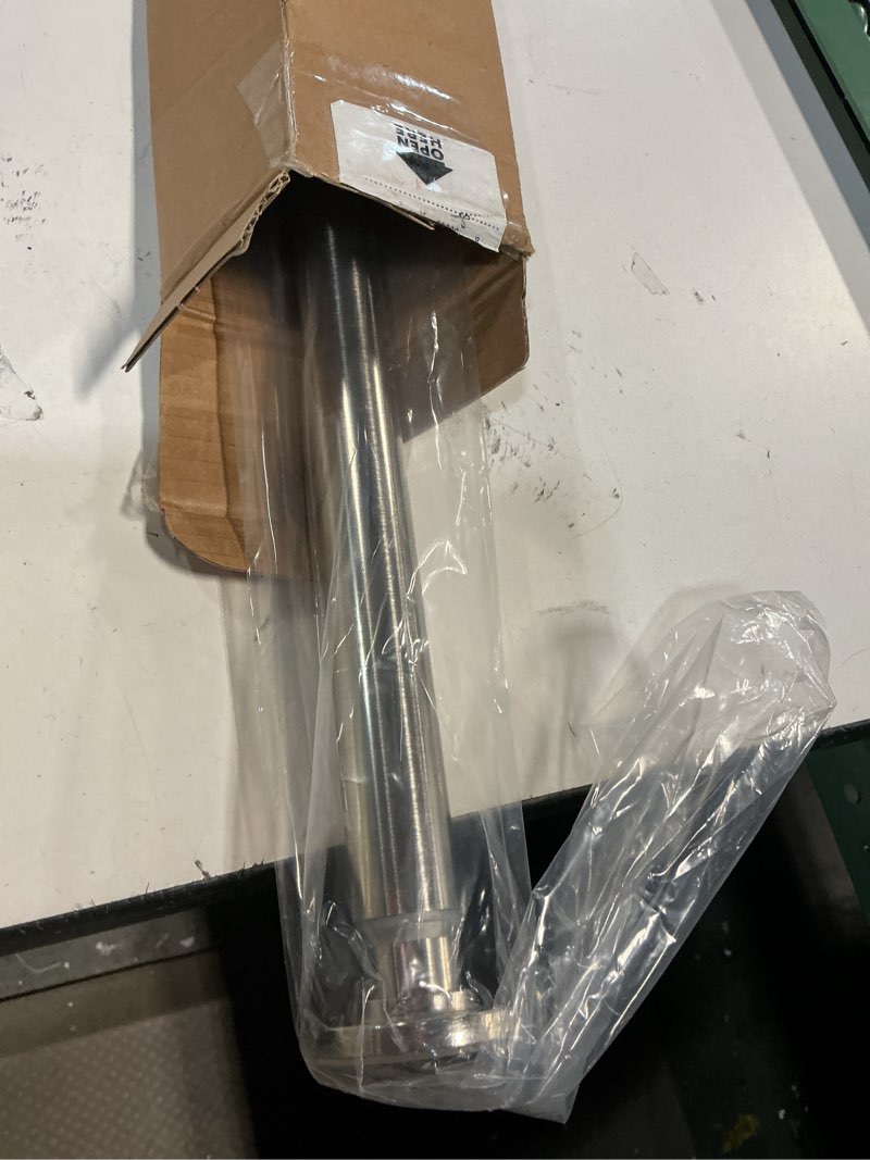 Condition photo showing Good Condition for Ivilon Tension Curtain Rod - Spring Tension Rod for Windows or Shower, 54 to 90 Inch. Brushed Nickel 54" to 90" Brushed Nickel